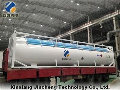 Bekas Tangki LPG 40 kaki yang disesuaikan